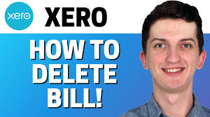 How To Delete a Bill In Xero