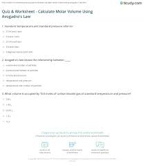 When discussing problems with bee colonies, the authors use choice c is the best answer. Quiz Worksheet Calculate Molar Volume Using Avogadro S Law Study Com