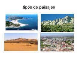 tipos de paisajes