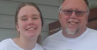 Bradforville's Buddy and Amy Ahearn walk for disability charity