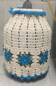 Capa De Botijao De Croche Com Flores Compre Capa De Botijao De Gas Com Flores No Elo7 Por R 105 00 Encontre Mais Produtos De Decoracao Parcelando Capa De Botijao Capa De Croche Tapete De Croche