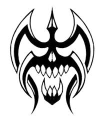 Tribal Skull By Steelraven Deviantart Com On Deviantart Tribal Skull Tribal Drawings Skull Stencil