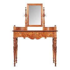 The dressing table is a piece of furniture that has fallen out of favour in the recent past as homes are smaller than they used to be, however more modern twinned with a vintage chair or decorative stool a solid wooden dressing table makes a perfect companion to your bedroom and will be vital to part of. French 19th Century Pine Dressing Table Fireside Antiques