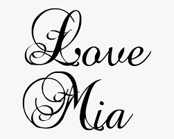 Check spelling or type a new query. Mia In Cursive Font Hd Png Download Transparent Png Image Pngitem