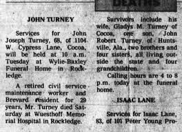 John Turney, Florida Today (Cocoa, Florida) 09-11-1978
