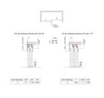 Closet door rollers kit for SLID'UP 110