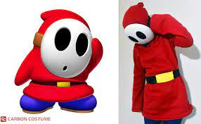 Make Your Own Shy Guy Hoodie Shy Guy Guys Mario Costume