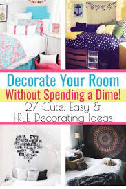 For an elegant craft room, consider reworking an old dining room hutch or china cabinet into a craft supply storage unit. How To Decorate Your Room Without Buying Anything Decorating Tips Tricks Decorate Your Room Simple Room Decoration College Room Decor