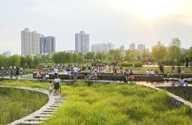 There are many different kinds of wetlands and many ways to categorize them. Weiliu Wetland Park Xianyang China Yifang Ecoscape
