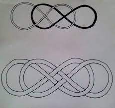 Double Infinity Tattoo By Marycloe On Deviantart Infinity Tattoo Designs Infinity Tattoo Infinity Tattoos