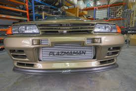 Suspension/brakes tein flex coilovers shocks/springs, tein edfc, upgraded sway bars (front/rear), carbon fibre front strut bar. Nissan Bnr32 Gtr Abflug Style Lower Lip Diffuser Jsai Aero