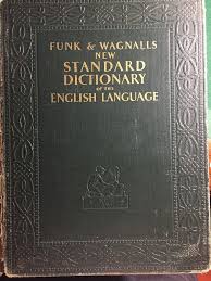 Funk & Wagnalls Standard Dictionary By Funk & Wagnalls, Hardcover |  Pangobooks