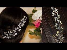 How To Diy Hair Comb Headpiece Hair Vine With Crystals And Rhinestones Youtube Diy Hair Vine Diy Hair Comb Hair Vine