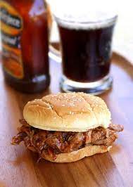 Root Beer Pulled Pork Sandwiches Recipe Slow Cooker Crock Pot