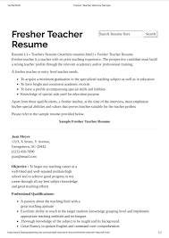 Resume formats for teachers and other education positions must contain the optimal style and layout for a new position. Preschool Teacher Resume Sample 2019 Preschool Teacher Resume Templates 2020 Lebenslauf Vorlage