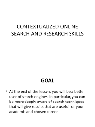 Access over 135 million publication pages and stay up to date with what's happening in your field. Contextualized Online Search And Research Skills Web Search Engine Information Technology