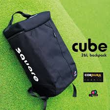 Can now be installed in the tunnel in positions 1 & 2 and 2 & 3. Square Cube2 26l Backpack Black Doi2