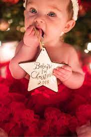 Babys 1st christmas baby first christmas ornament diy christmas ornaments holiday crafts christmas baby family christmas cards babies first christmas christmas lights christmas. Baby S First Christmas Baby Girl Christmas Baby Pictures Baby Christmas Photography Baby Christmas Photos