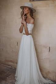 Du bist auf der suche nach dem idealen brautkleid? Vestido De Novia De 2 Piezas Y Sombrero Gris Para Una Boda Bohemia Elegante Vestidos De Novia Vestido De Novia De 2 Piezas Vestidos De Novia Hippie