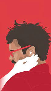 Her Film Poster Red Illustration Art Iphone 6 Wallpaper Illustration Art Illustration Art Wallpaper