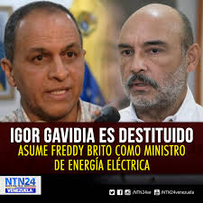 Freddy Brito asume como nuevo ministro de Energía y presidente de Corpoelec  #6Jun bit.ly/2wBy3oY