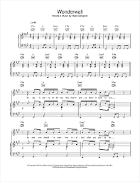 Wonderwall oasis cover art, cover version finding. Oasis Wonderwall Sheet Music Pdf Notes Chords Rock Score Guitar Chords Lyrics Download Printable Sku 41722