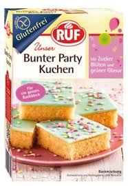 Speziell für menschen mit glutenunverträglichkeit. Ruf Bunter Party Kuchen Glutenfreie Backmischung Kaufen