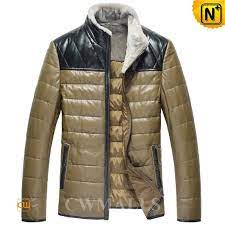 Mens Quilted Down Jackets Cw846067 Leather Jacket Men Leather Jacket Outfit Men Jackets