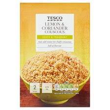 Maybe you would like to learn more about one of these? Tesco Lemon Coriander Cous Cous 110g Tesco Groceries