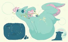 rain world, enot (rain world), rivulet (rain world), superconductor,  abdominal bulge - Furry 34 com