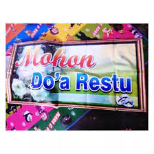 Melalui doa tersebut semoga keselamatan senantiasa datang kepada anda. Poster Banner Spanduk Backdrop Background Wedding Dekorasi Dinding Dekorasi Wedding Prewedding Dekorasi Pernikahan Mohon Doa Restu Selamat Datang Tamu Undangan Pernikahan Lazada Indonesia