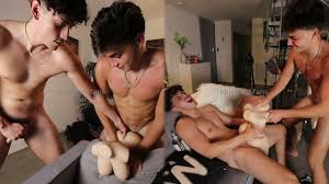 Watch Julian Barboza & Braden Sherota go wild with their toy in hot taboo  action - GayXFans