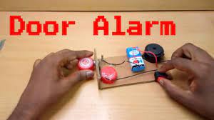 A homemade alarm might be just the thing you need to keep nosy siblings from poking around. Homemade Door Alarm How To Make Magnetic Door Alarm Door Alarms How To Make Diy How To Make