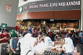 Original penang kayu nasi kandar. Eateries Courting Foreign Tourists The Star