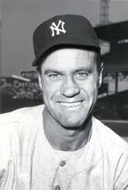 Henry Albert Bauer played for the Yankees from 1948 to 1959. In his early  years Hank found himself in Casey Stengel's platoon system sharing left  field with Gene Woodling. After Woodling was