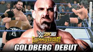 WWE 2K16 : Goldberg IMPACT Wrestling 2016 Debut
