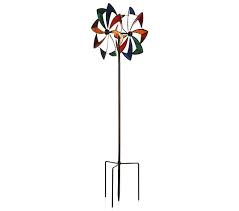 Windspiele für garten, terrasse und balkon. Garten Chic Garten Windspiel Stabiler Erdspiess H Ca 139cm O 38cm Qvc De
