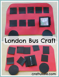 London Bus Craft An Easy Craft For Kids To Celebrate This London Icon Bus Crafts Projects For Kids Kids Art Projects