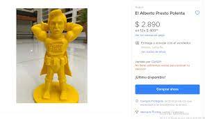 • el presidente alberto fernandez extendió la cuarentena y estallaron los memes!!! Crearon El Muneco Patrono De La Polenta De Alberto Fernandez