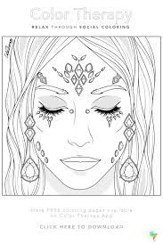 Color Therapy Gift Of The Day Free Coloring Template Sailor Moon Coloring Pages People Coloring Pages Color Therapy