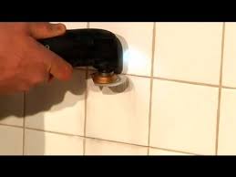 For installing mosaic tiles is the same as for regular ceramic tile (see how to install a ceramic or stone tile floor) and cutting mosaic tiles. How To Remove Replace One Bathroom Tile Ceramic Tile Repair Youtube