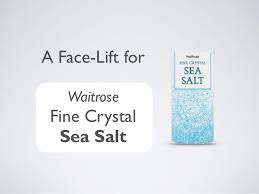 Waitrose Sea Salt Packaging Design