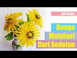 Kali ini saya membuat bunga matahari dari sedotan. Wow Menyulap Sedotan Bekas Menjadi Bunga Matahari Youtube Bunga Bunga Matahari Kreatif