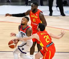 Basketball has been played at the olympic games for 80 years and is the rare team spectator sport that maintains its popularity when played at the games. Team Usa Men S Basketball Defeats Spain In Final Pre Olympic Game