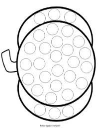 When the caller pulls an image out of the box or hat and it is on a player's board, the player colors that image. Halloween Bingo Dauber Coloring Pages By Good Speech Girl Tpt