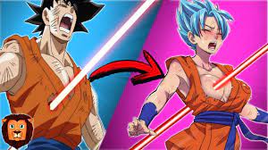 PERSONAJES DE DRAGON BALL EN VERSION FEMENINA | GOKU VERSION CHICA PARODIA  LEON PICARON - YouTube