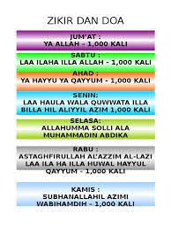 Maybe you would like to learn more about one of these? Zikir Dan Doa Doc