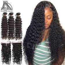 The 14 best deep conditioners to revive curly hair this winter. 30 40 Inch Deep Wave Bundles With 4x4 5x5 Hd Closure Brazilian Curly Human Hair Water Wave 3 4 Bundles Weave And Hd Lace Frontal Bundles With Lace Frontal Bundles With Frontal Closurebundles With