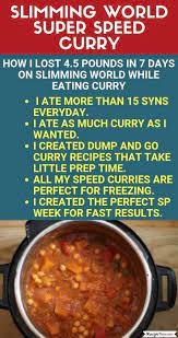 Recipe This My Slimming World Super Speed Curry Week Diet Recipes Easy Recipes Healthy Breakfast Recipes Easy