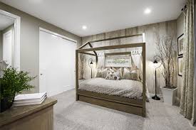 Whimsical Bedroom Paige Model Home Manteca California Richmond American Homes Home Neutral Bedrooms Kids Room Inspiration